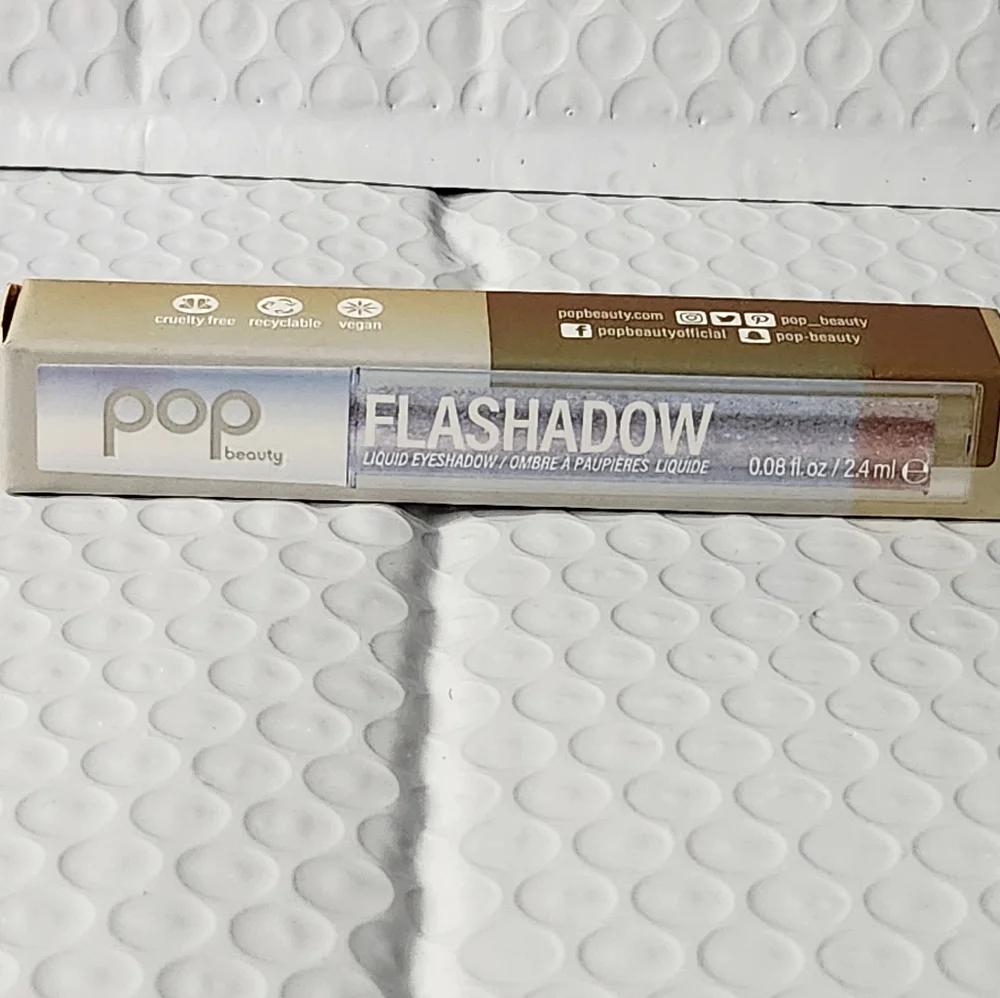Pop Beauty Flashshadow Liquid Eyeshadow In Naked Glitz